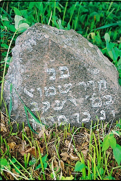 Saukenai Jewish tombstone11.jpg